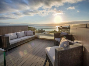 Dünenresidenz Prora - Skysuite mit freiem Meerblick, Dachterrasse und Balkon NP-502